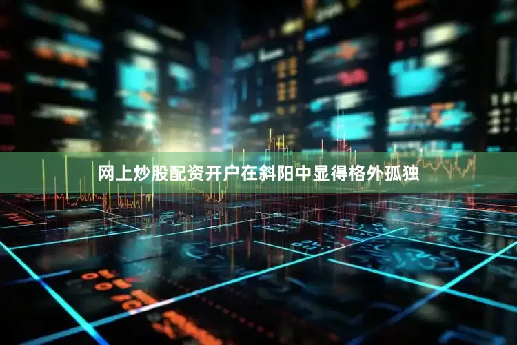 网上炒股配资开户在斜阳中显得格外孤独